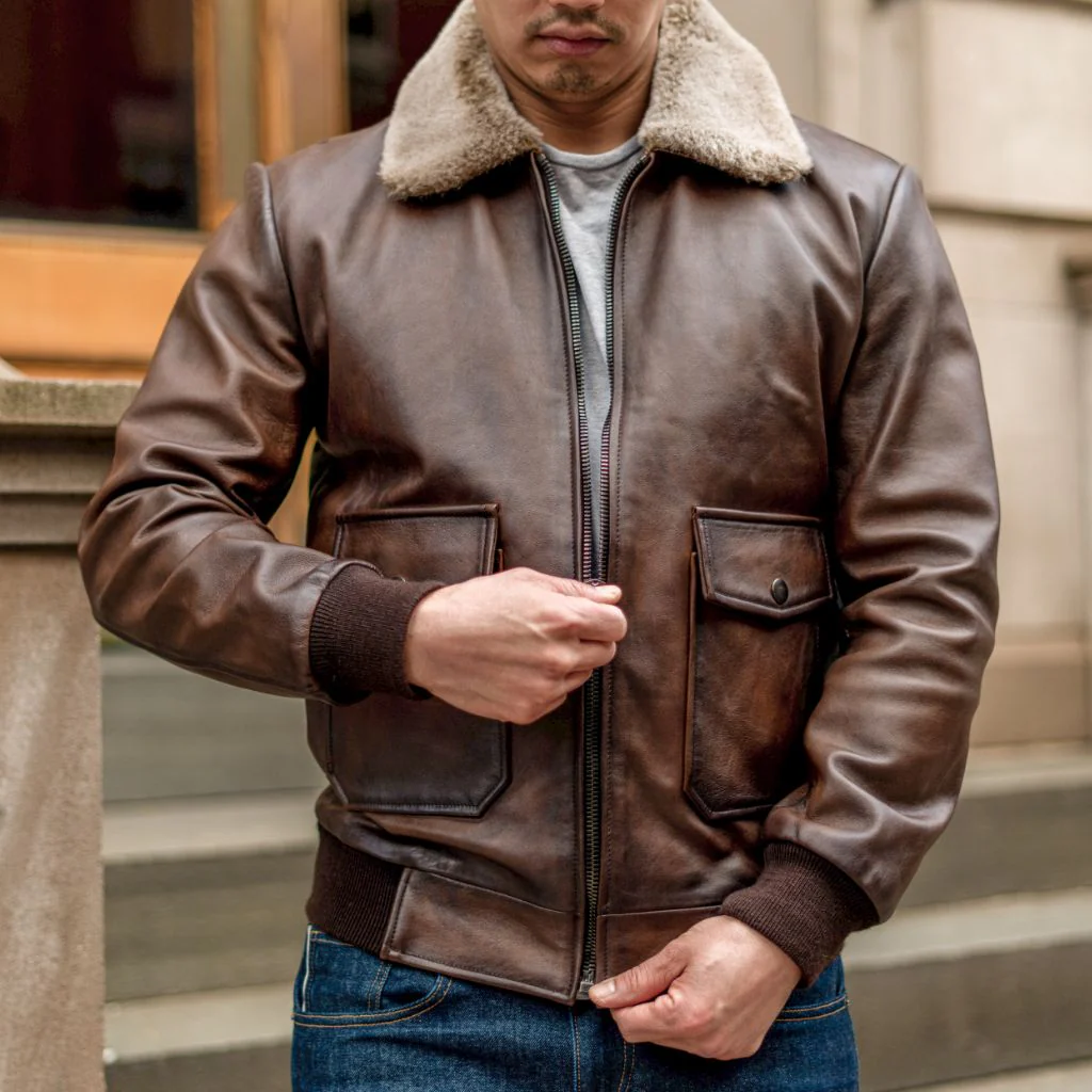 [S] Flight Jacket | Anejo - Image 2
