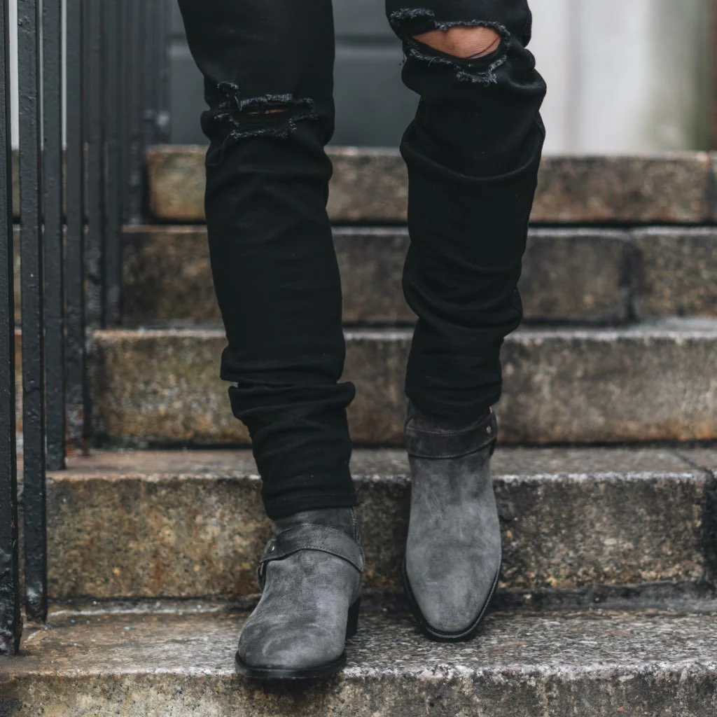 [S] Harness | Grey Suede - Image 7