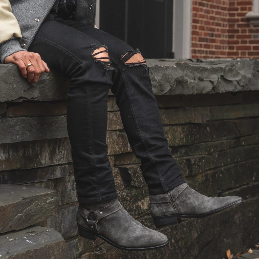[S] Harness | Grey Suede - Image 8