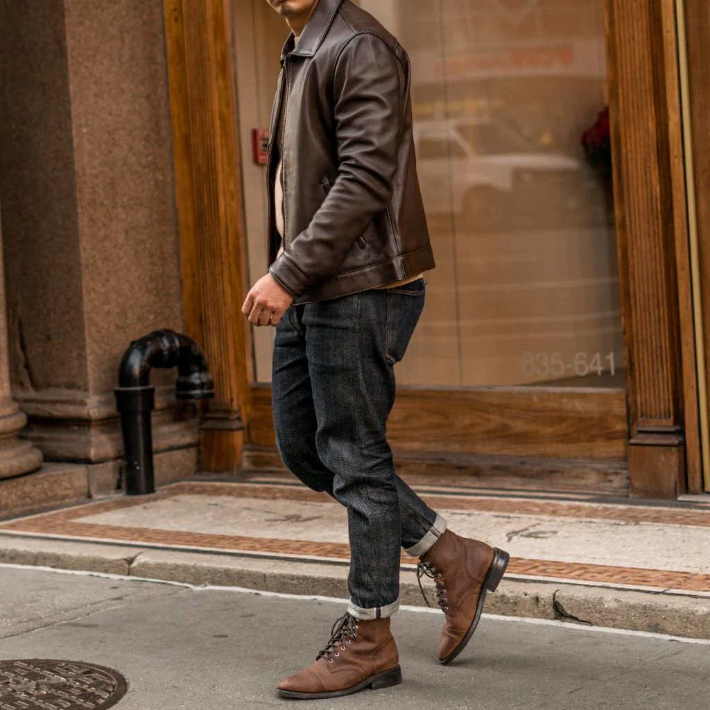 [S] Keanu Jacket | Old English - Image 7