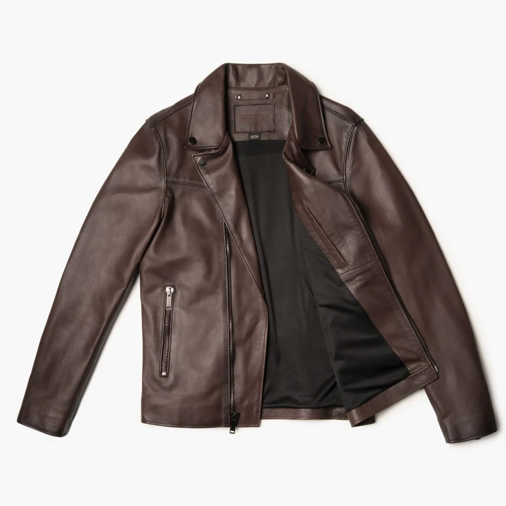 [S] Motorcycle Jacket | Old English - Image 5