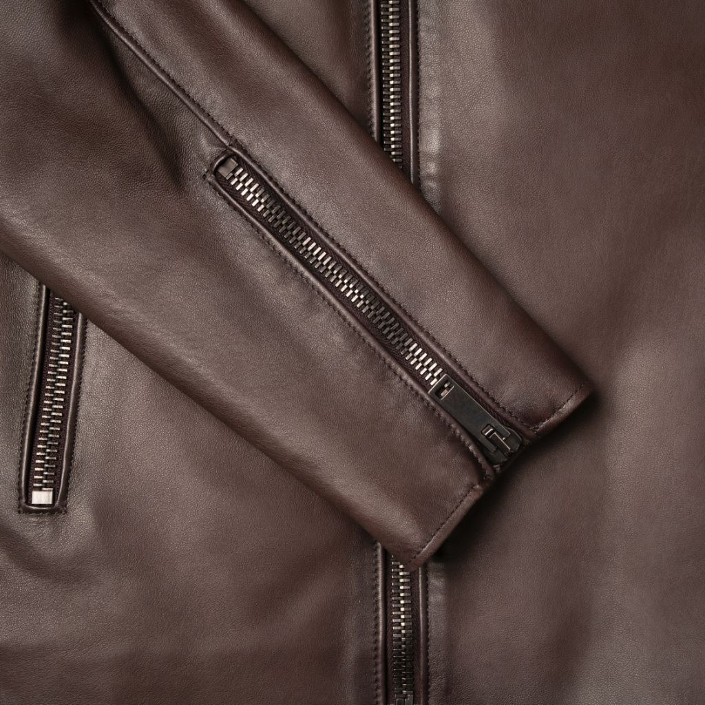[S] Motorcycle Jacket | Old English - Image 7