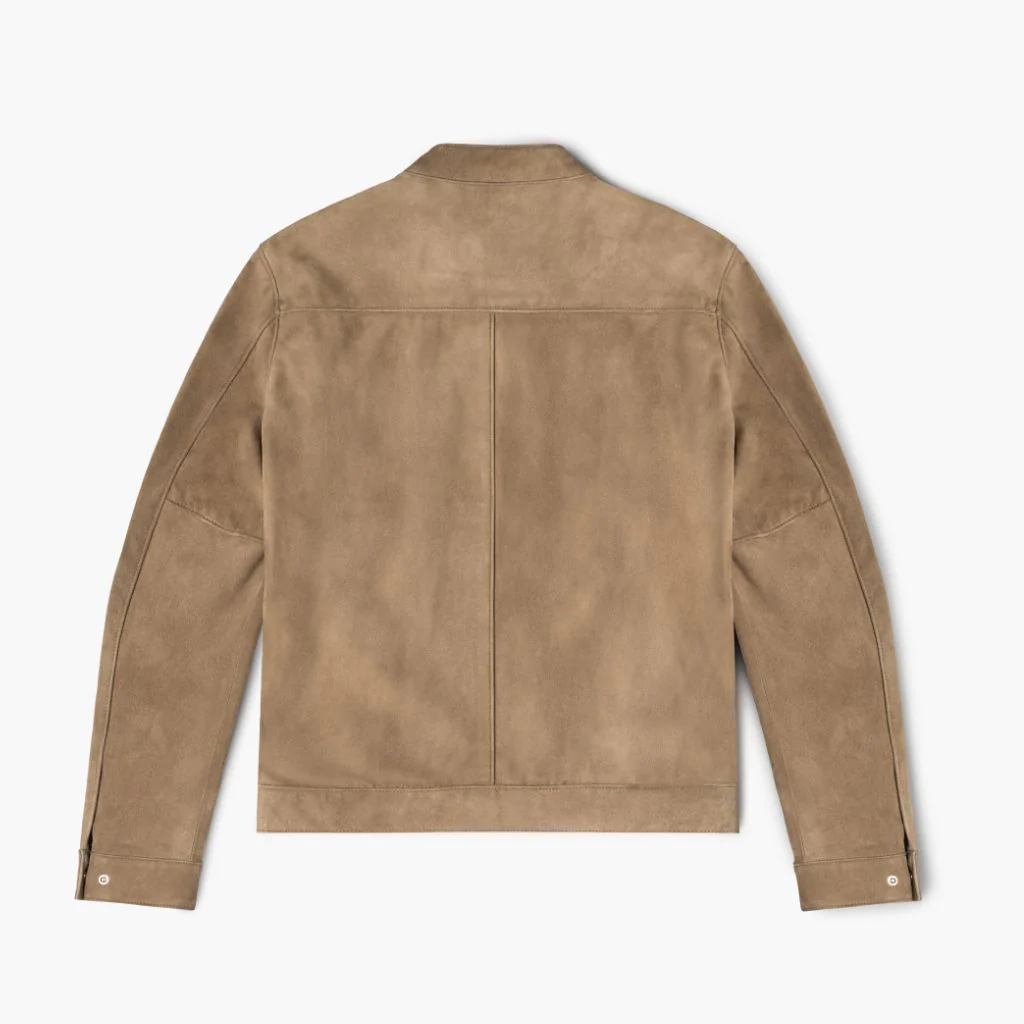[S] Racer Jacket | Taupe - Image 3
