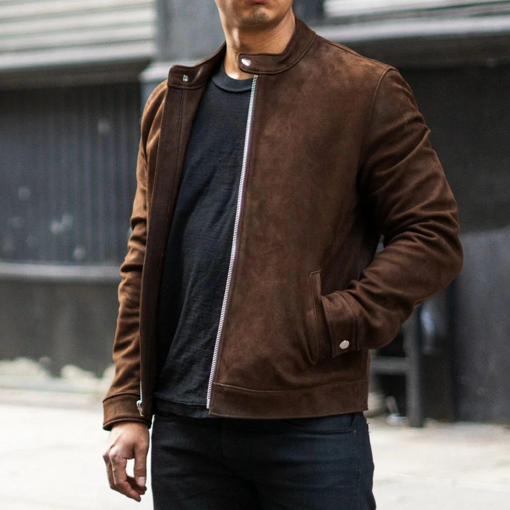 [S] Racer Jacket | Tobacco - Image 7