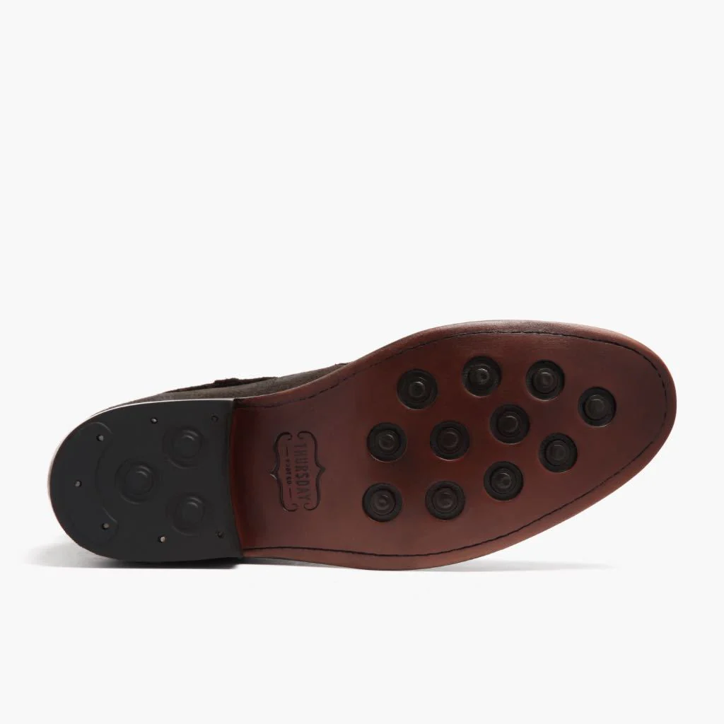 [S] Rogue | Dark Olive Suede - Image 5