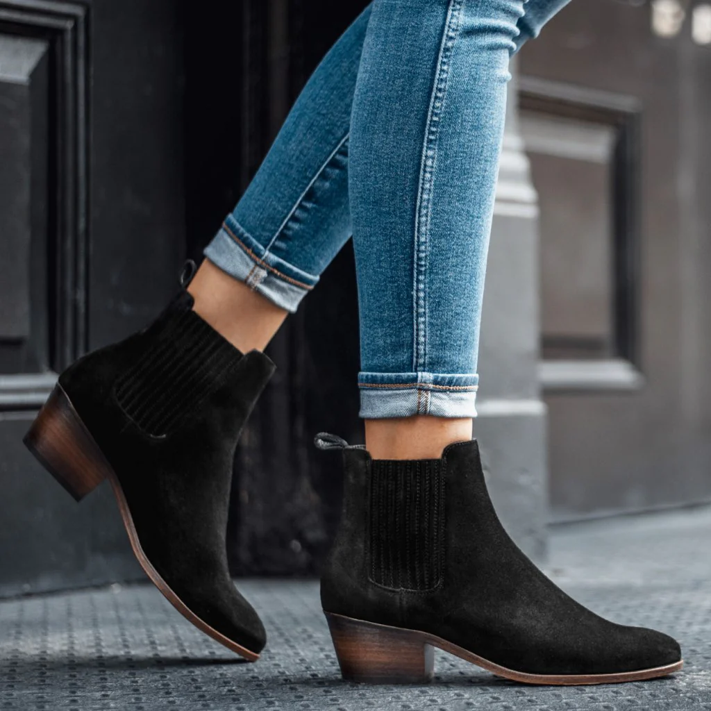 [S] Dreamer Bootie | Black Suede - Image 5