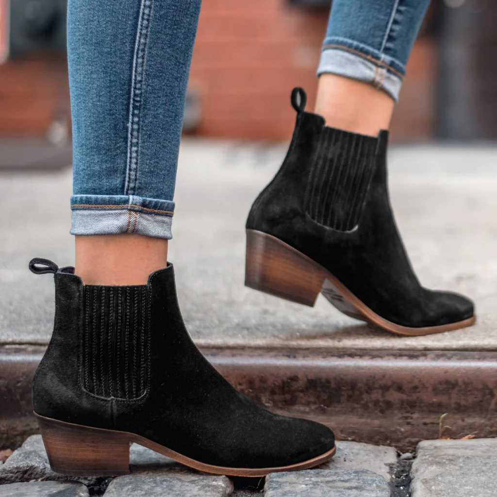 [S] Dreamer Bootie | Black Suede - Image 6