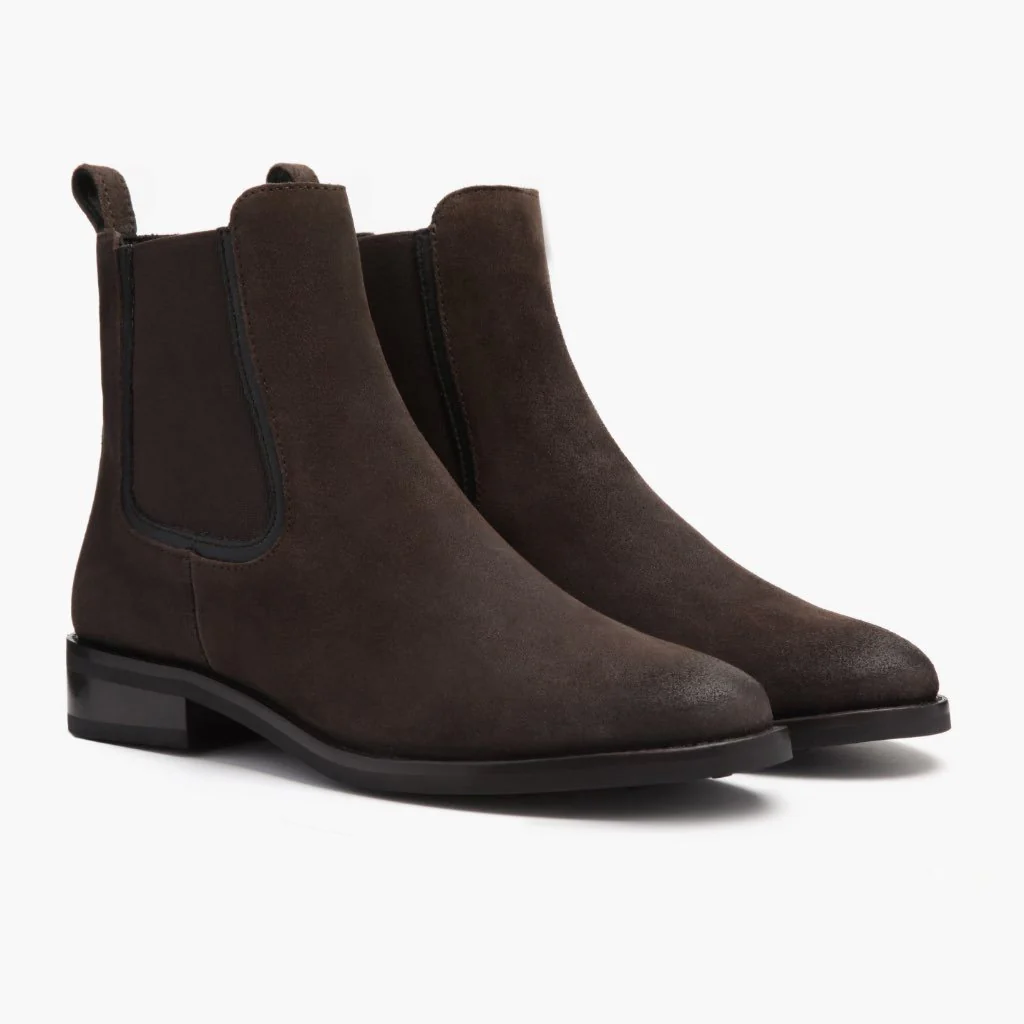 [S] Duchess | Dark Brown Suede - Image 2