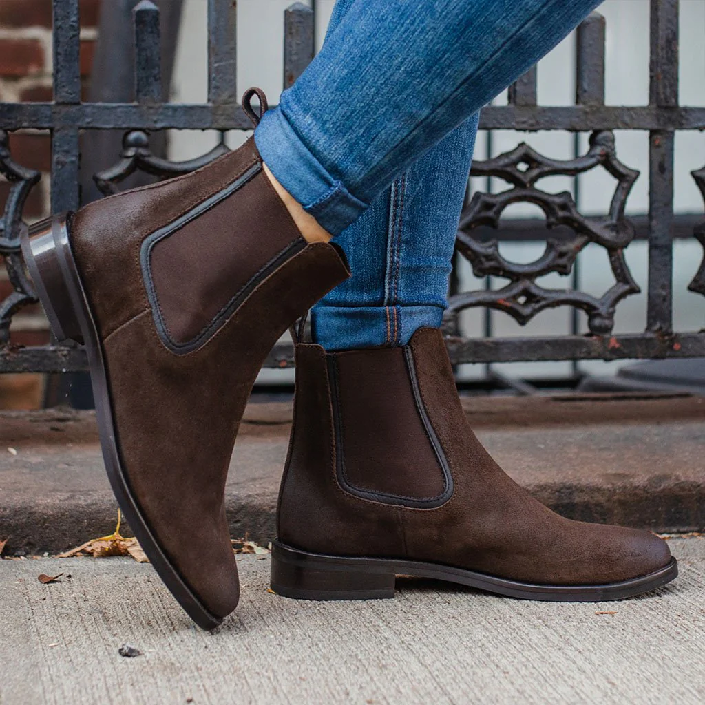 [S] Duchess | Dark Brown Suede - Image 6