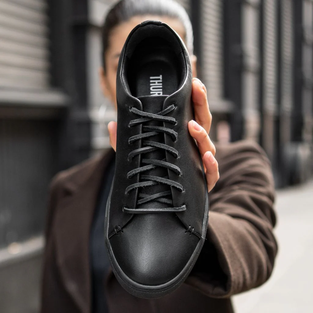 [S] Women's Premier Low Top | Black Vachetta - Image 8