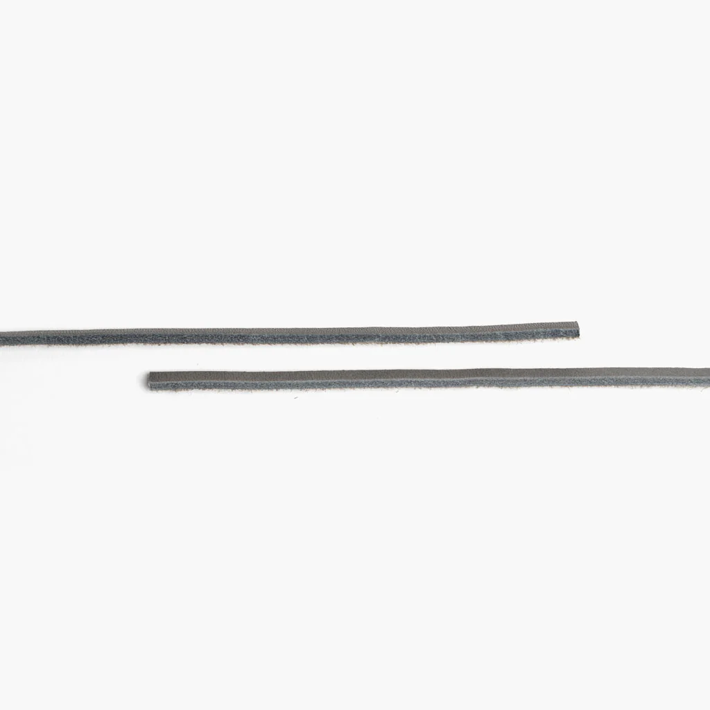 Leather Laces | Smoke Grey - Image 2