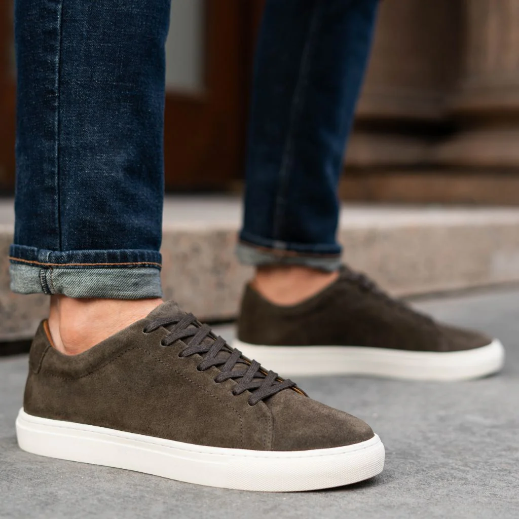 Encore | Dark Olive Suede - Image 6