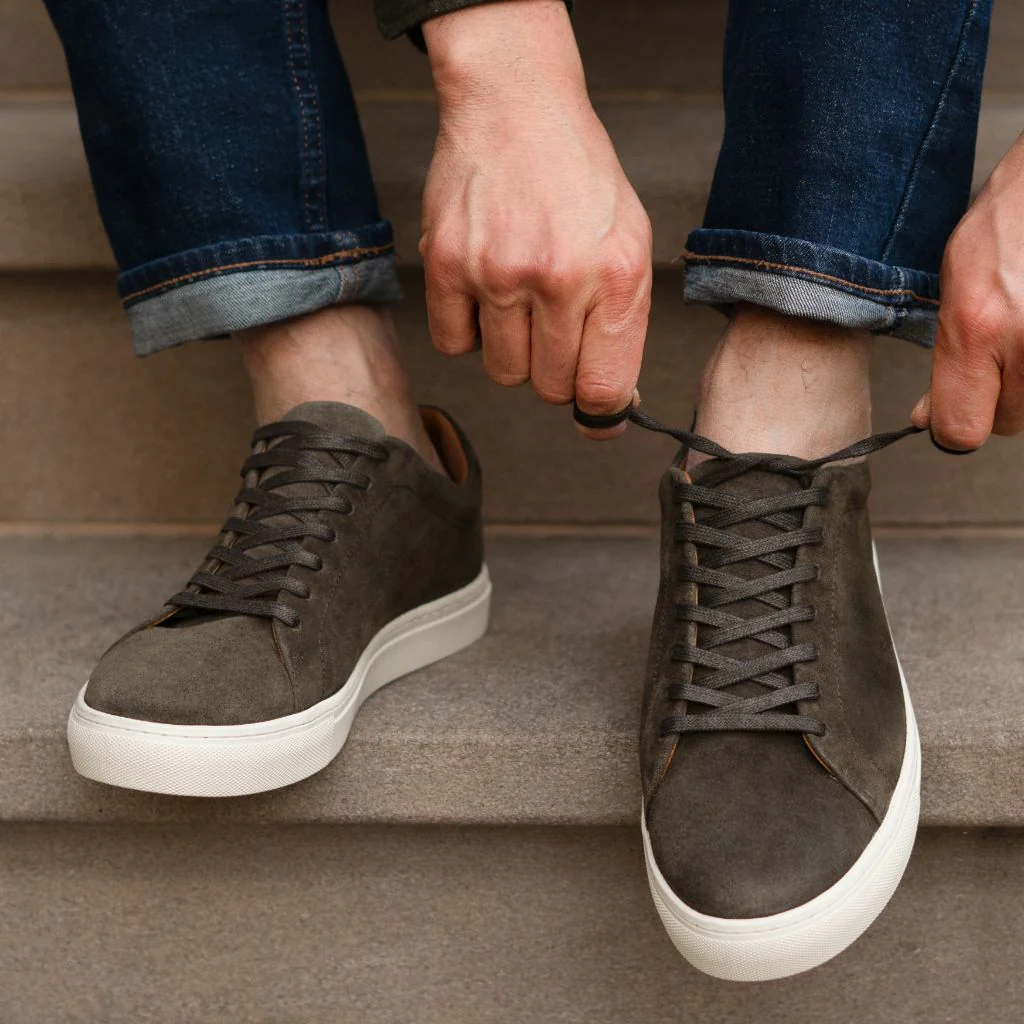 Encore | Dark Olive Suede - Image 7