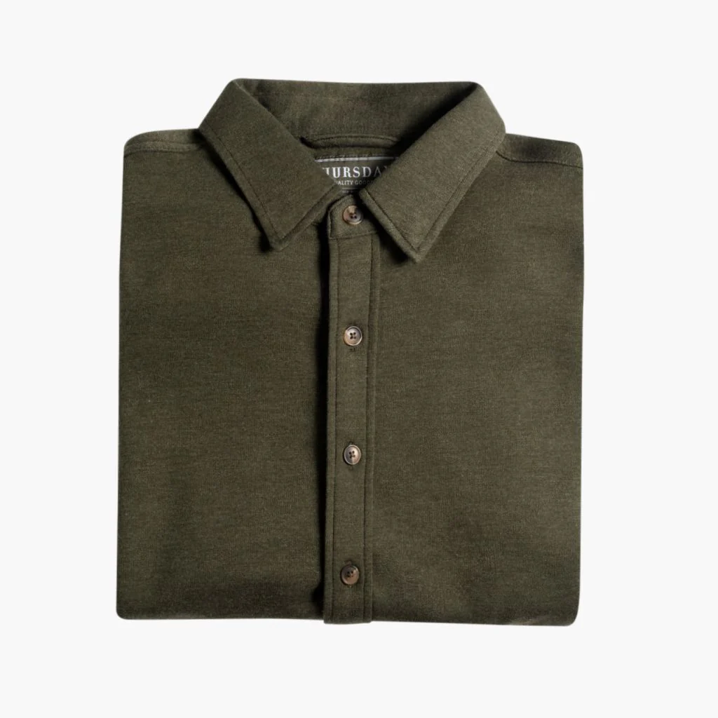 Everyday Button-Down Shirt | Olive - Image 3