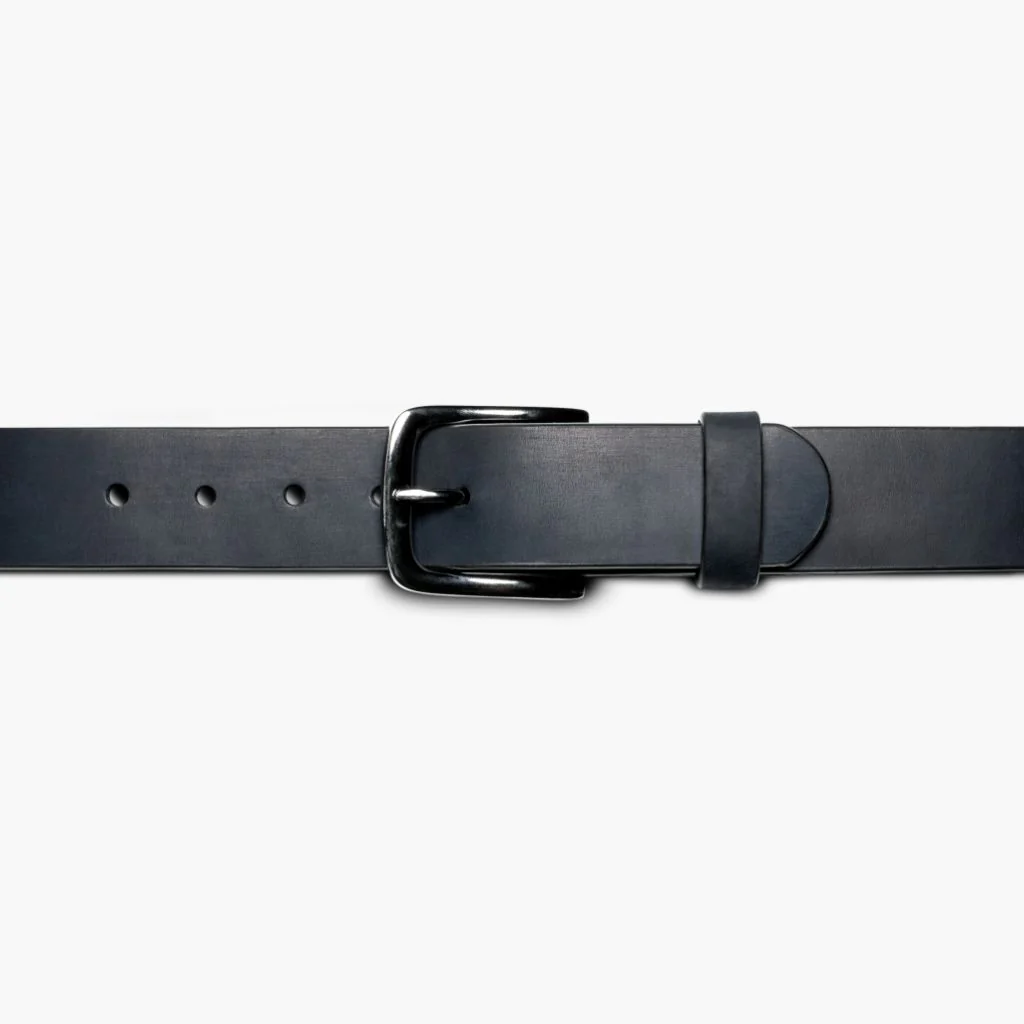 Men's Heritage Leather Belt | Marino Matte - Image 2