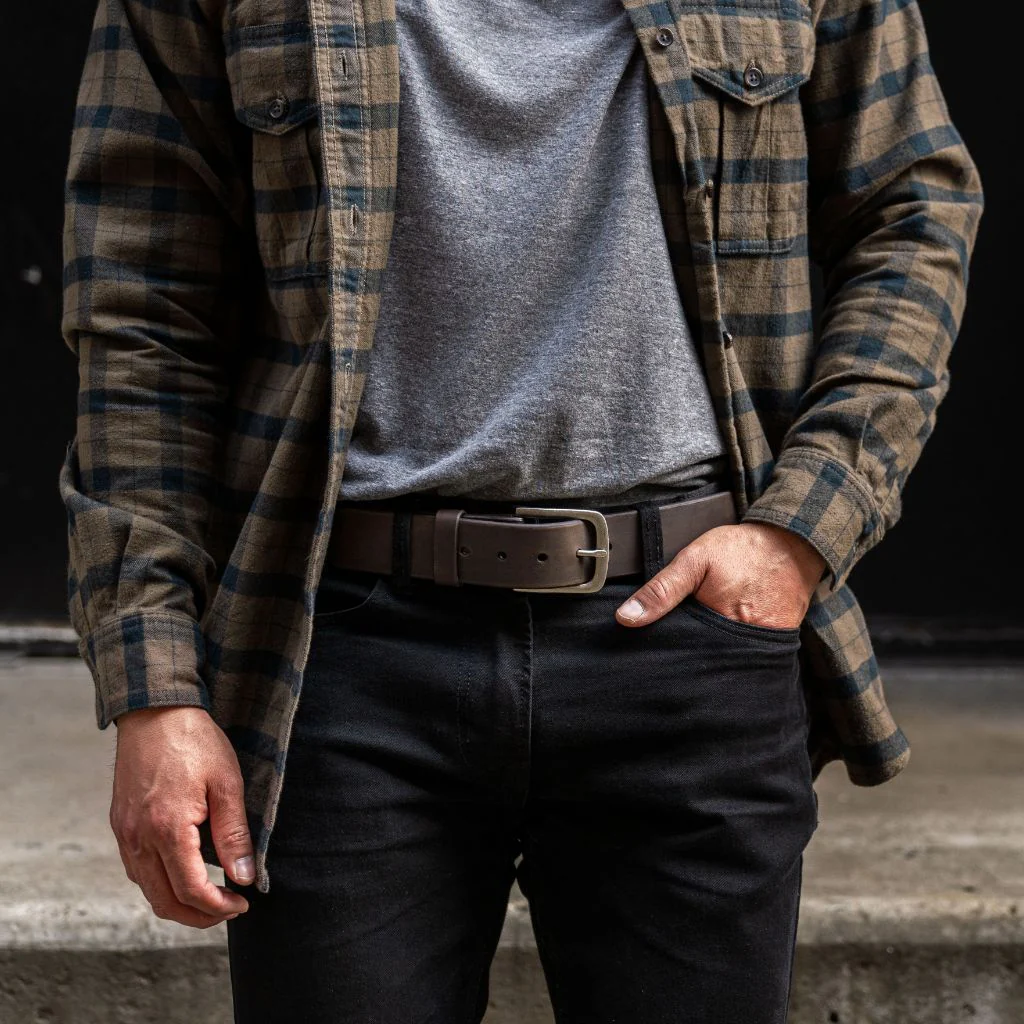 Men's Heritage Leather Belt | Tobacco - Image 5