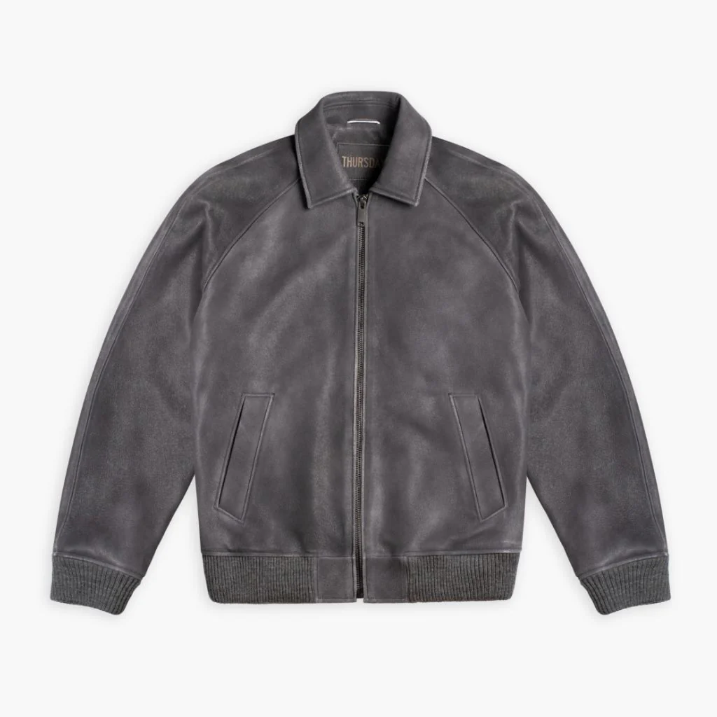 Major League Jacket | Grey Textured - Image 4