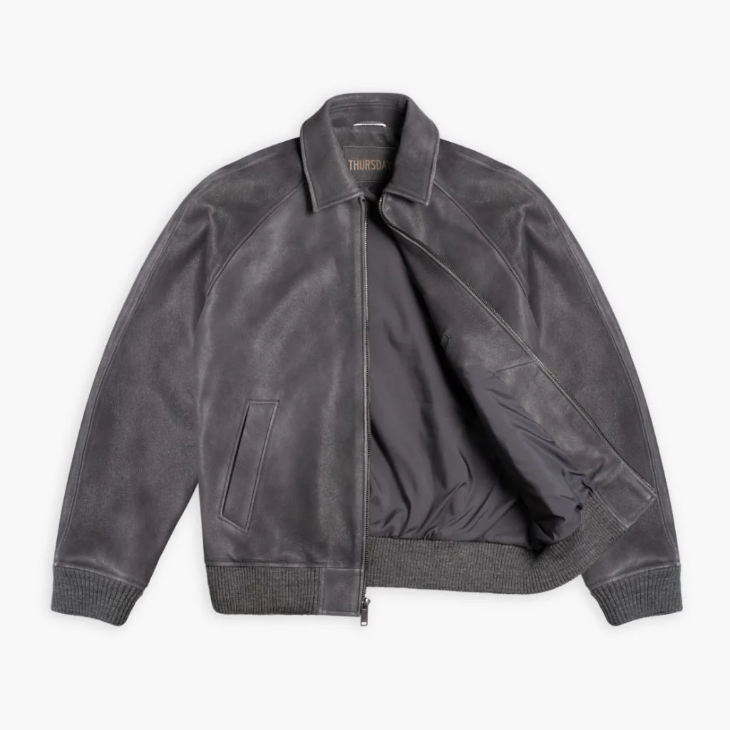 Major League Jacket | Grey Textured - Image 5
