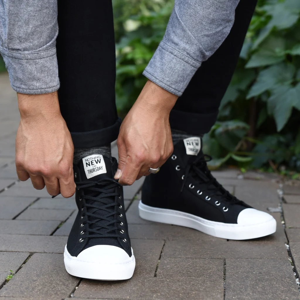 Men's High Top | Black - Image 5