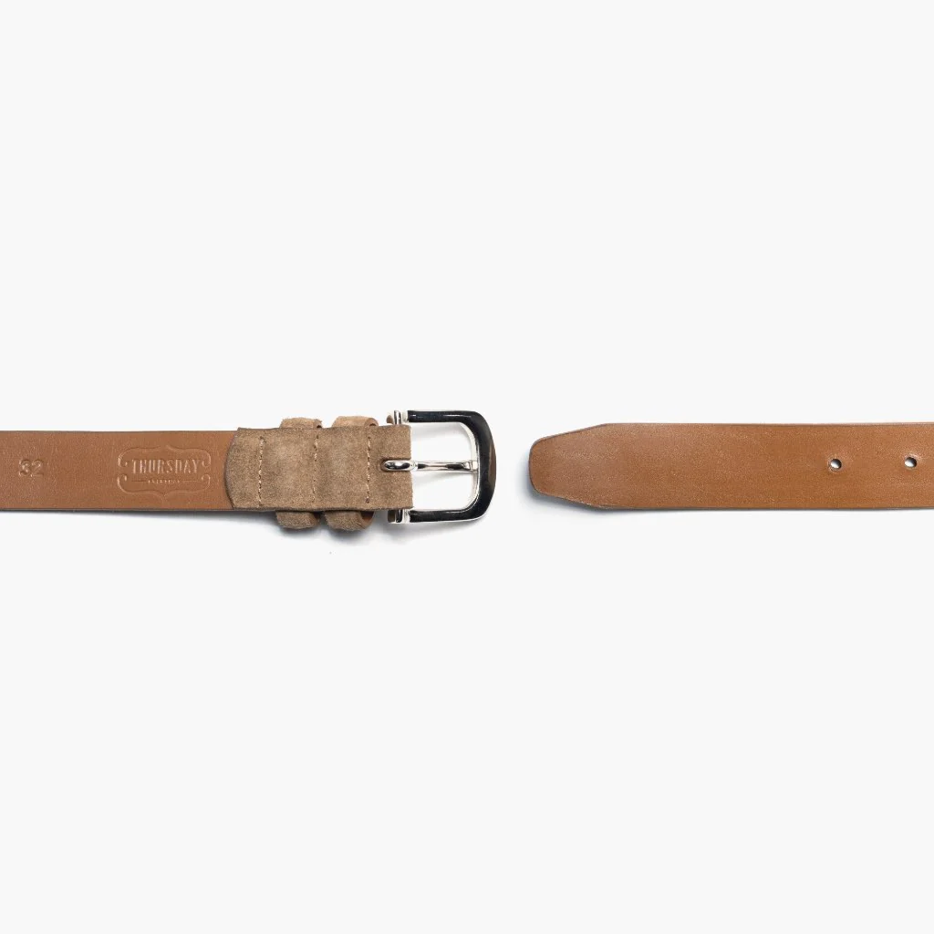 Men's Refined Leather Belt | Sandstone - Image 3