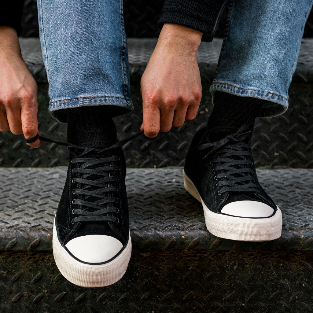 Retro Low Top | Black - Image 7