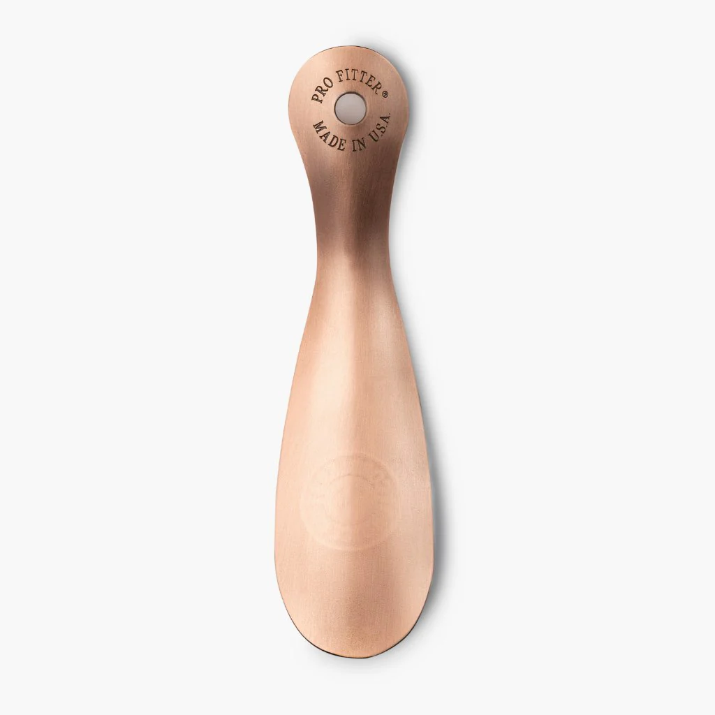 Cobbler's Choice Metal Shoe Horn | Brushed Copper - Image 2