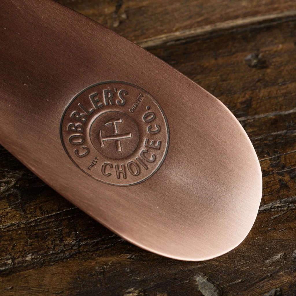 Cobbler's Choice Metal Shoe Horn | Brushed Copper - Image 4