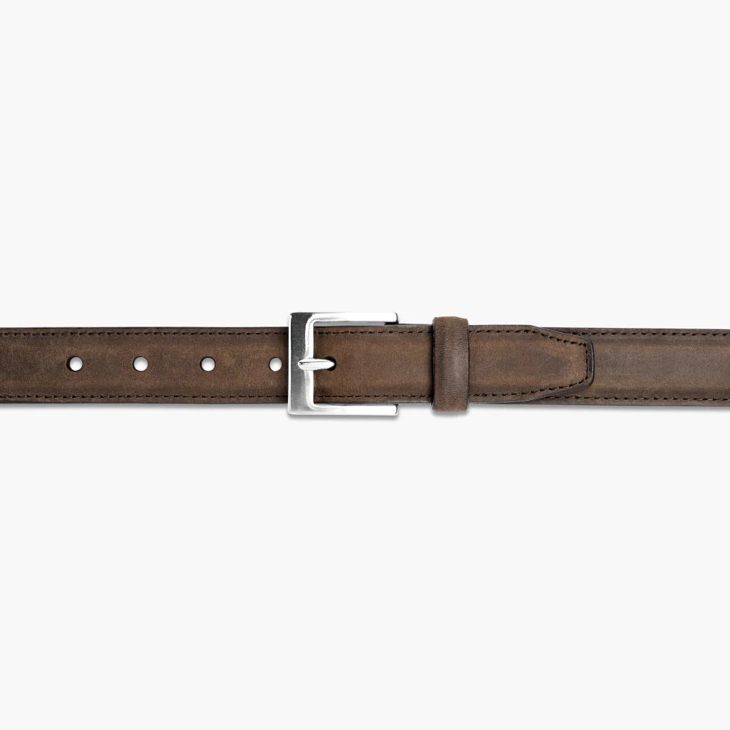 Men's Classic Leather Belt | Tobacco - Image 2