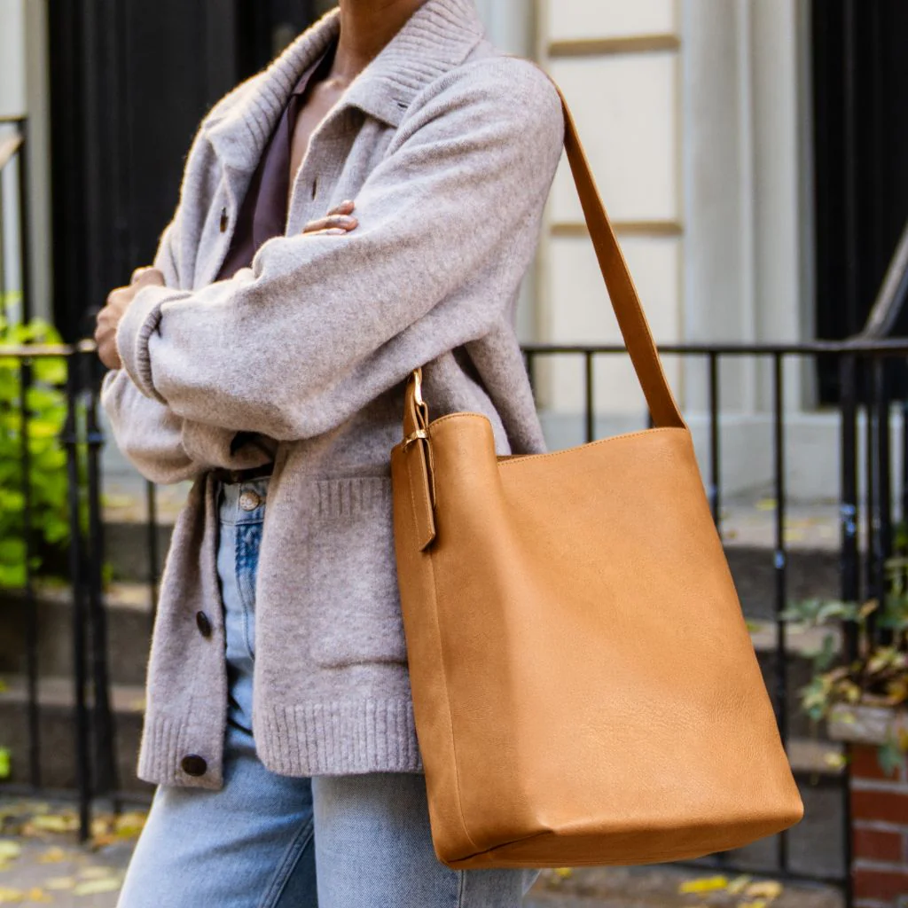 Bucket Bag | Tan - Image 7