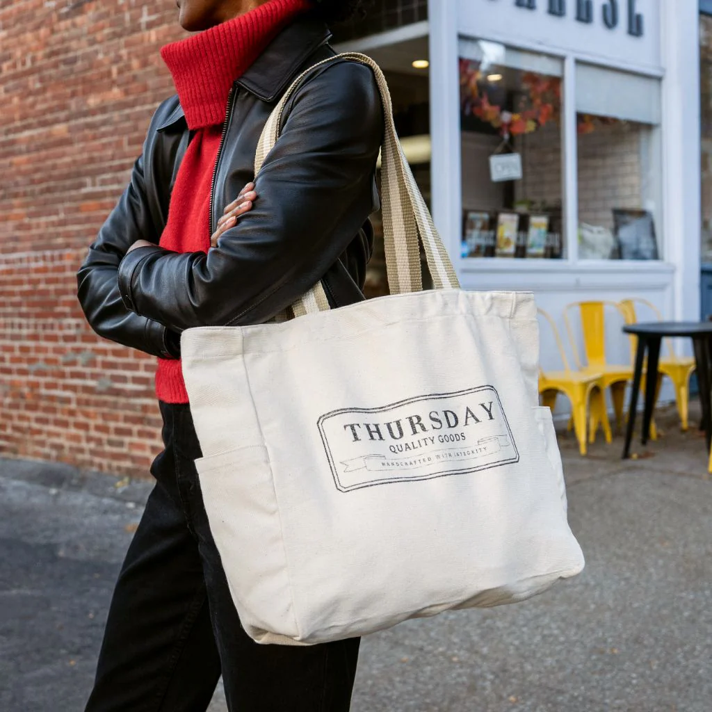 Canvas Shopper | Natural - Image 5