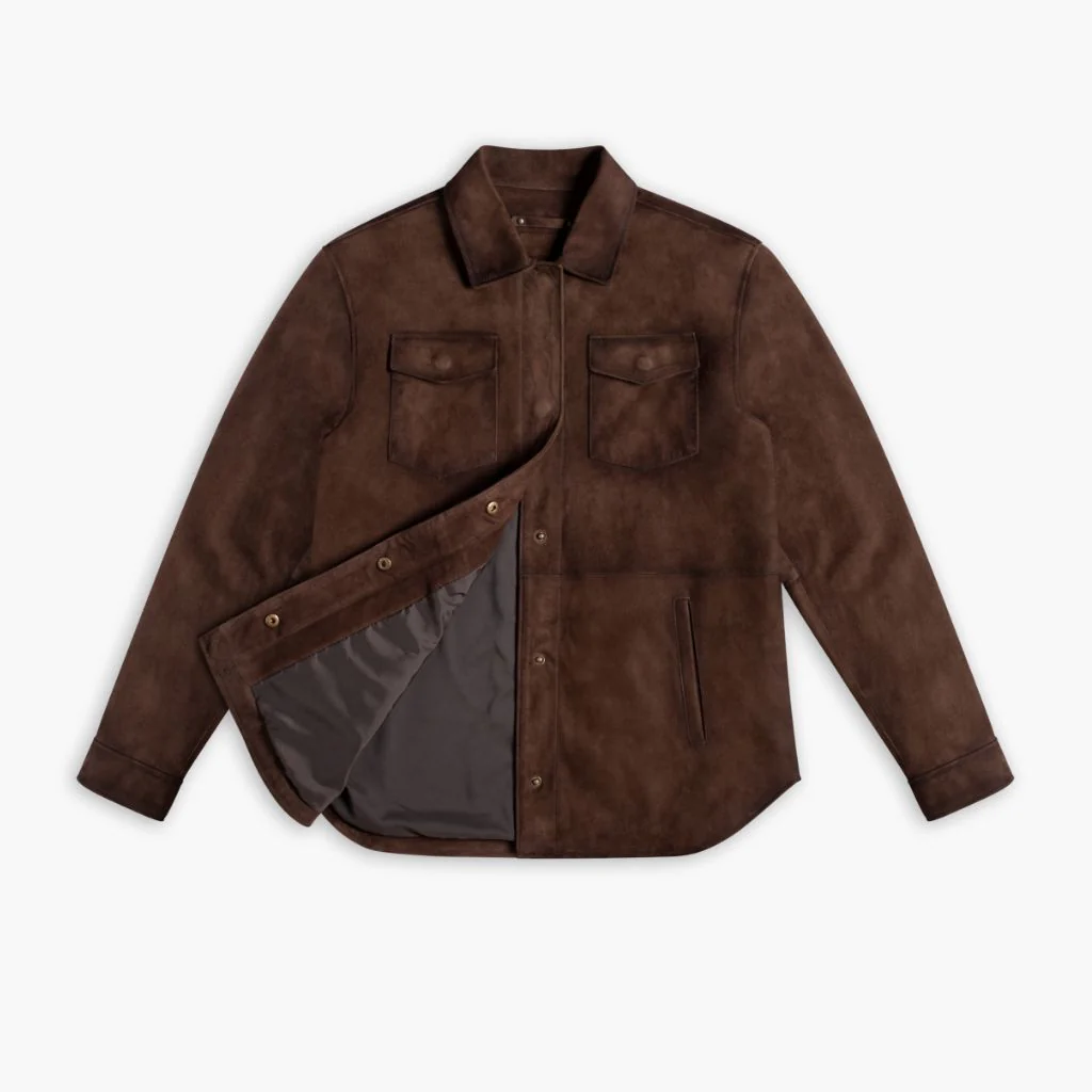 Dakota Shirt Jacket | Brown - Image 5