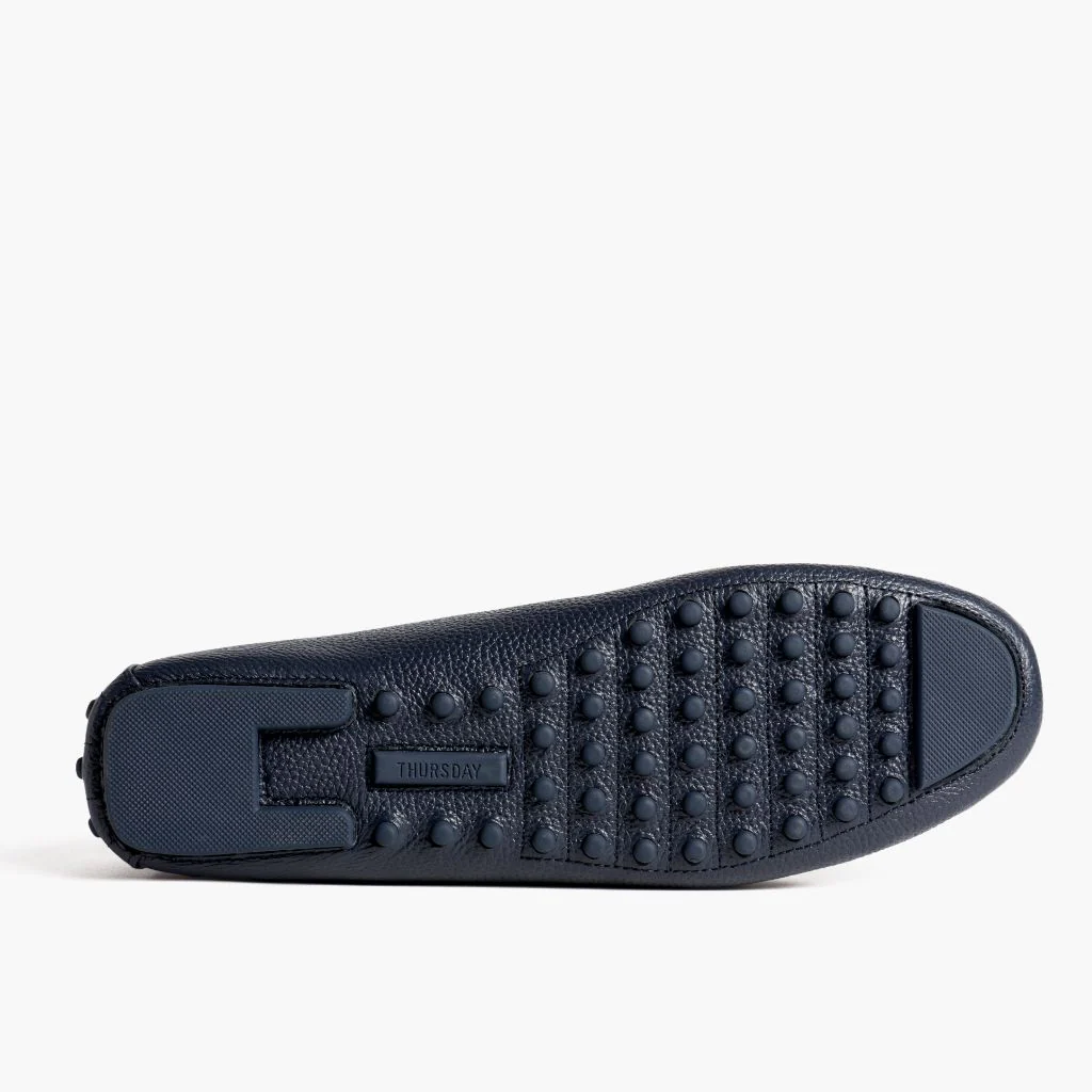 Driving Loafer | Navy & Gold - Image 5