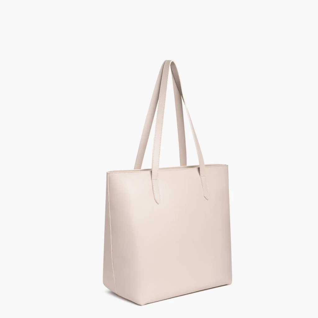 Everyday Tote | Beige (L) (Zipper) - Image 2