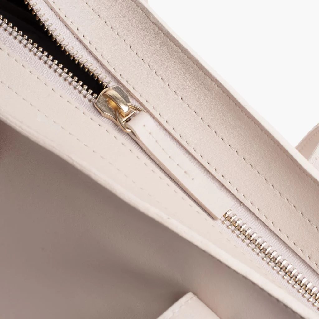Everyday Tote | Beige (L) (Zipper) - Image 5