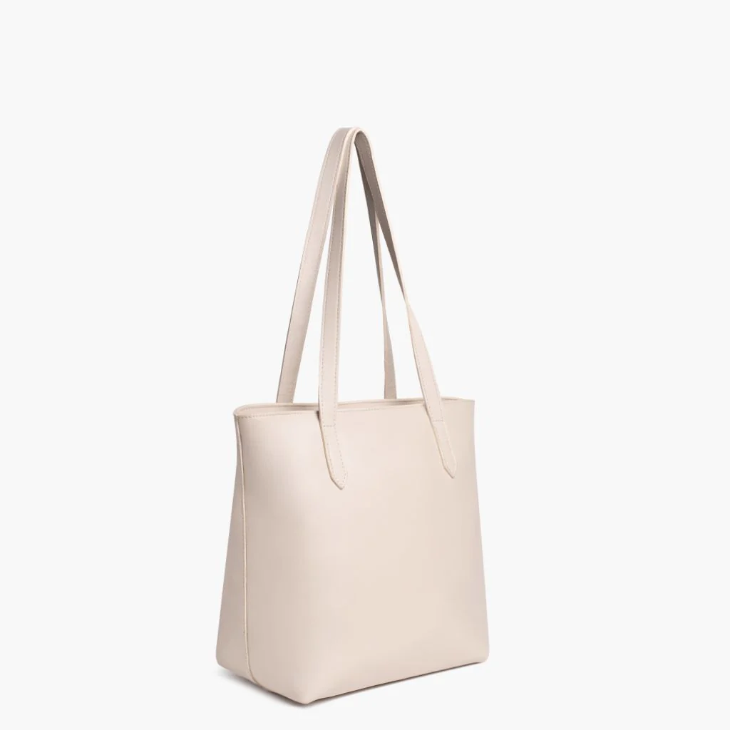 Everyday Tote | Beige (M) (Zipper) - Image 2