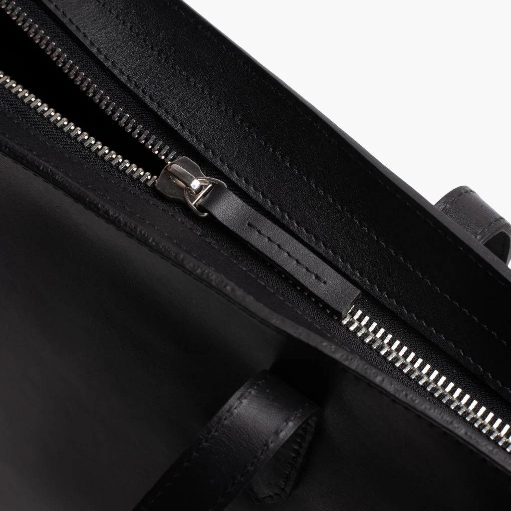 Everyday Tote | Black (XL) (Zipper) - Image 5