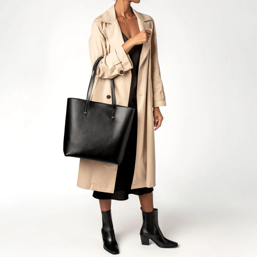 Everyday Tote | Black (L) (Gold) - Image 8
