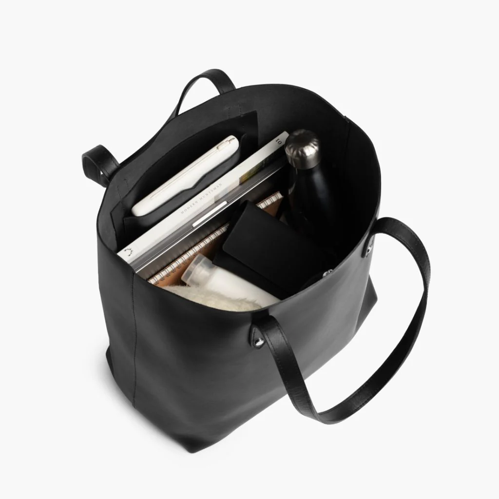 Everyday Tote | Black (L) (Silver) - Image 3
