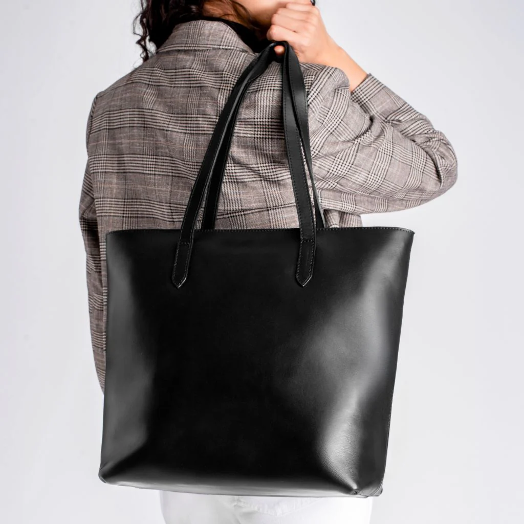 Everyday Tote | Black (L) (Zipper) - Image 6