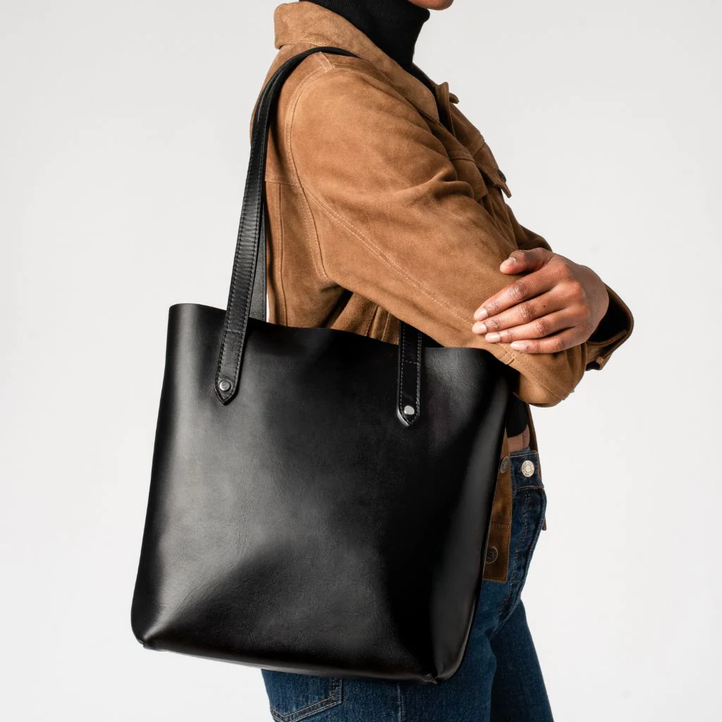 Everyday Tote | Black (M) (Silver) - Image 6