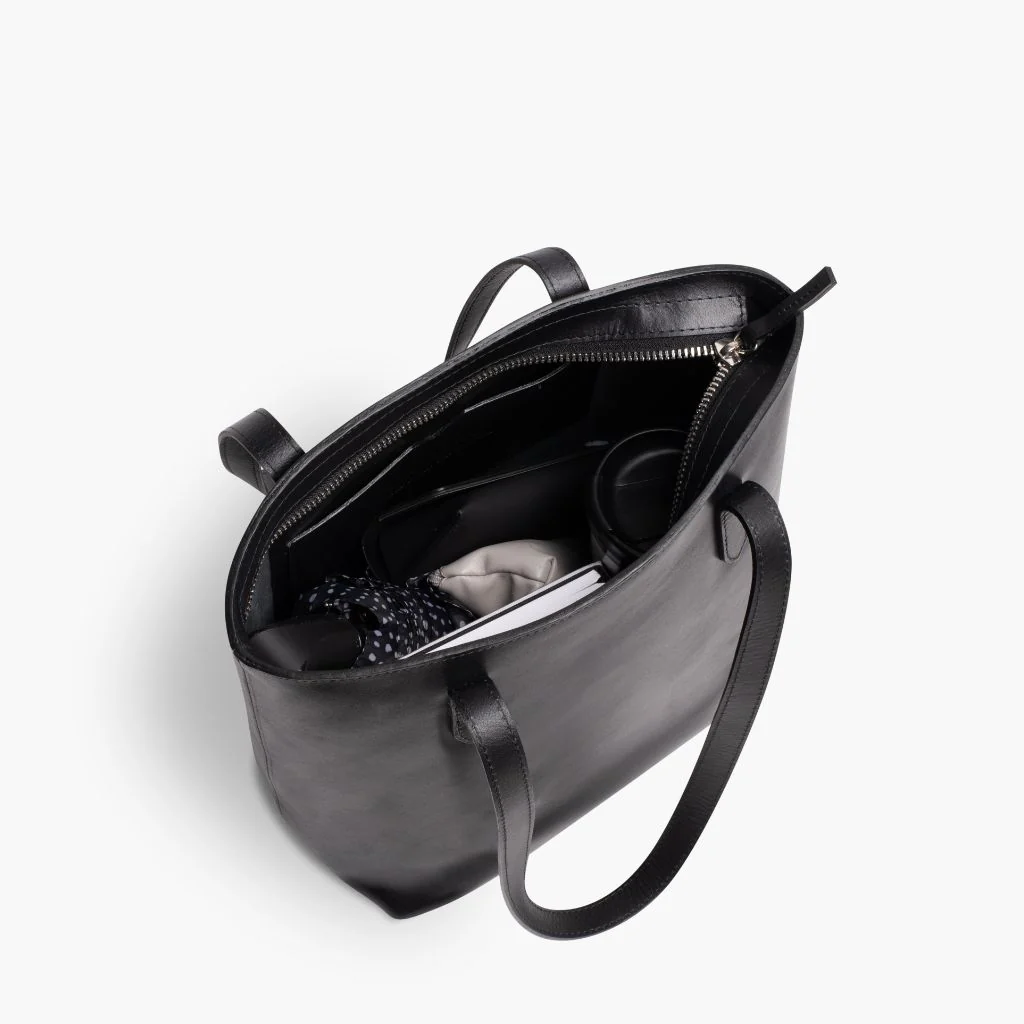 Everyday Tote | Black (M) (Zipper) - Image 3