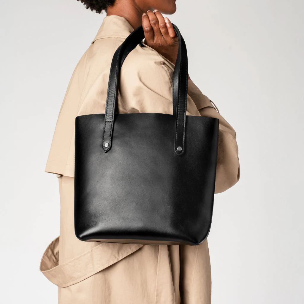 Everyday Tote | Black (S) (Silver) - Image 6