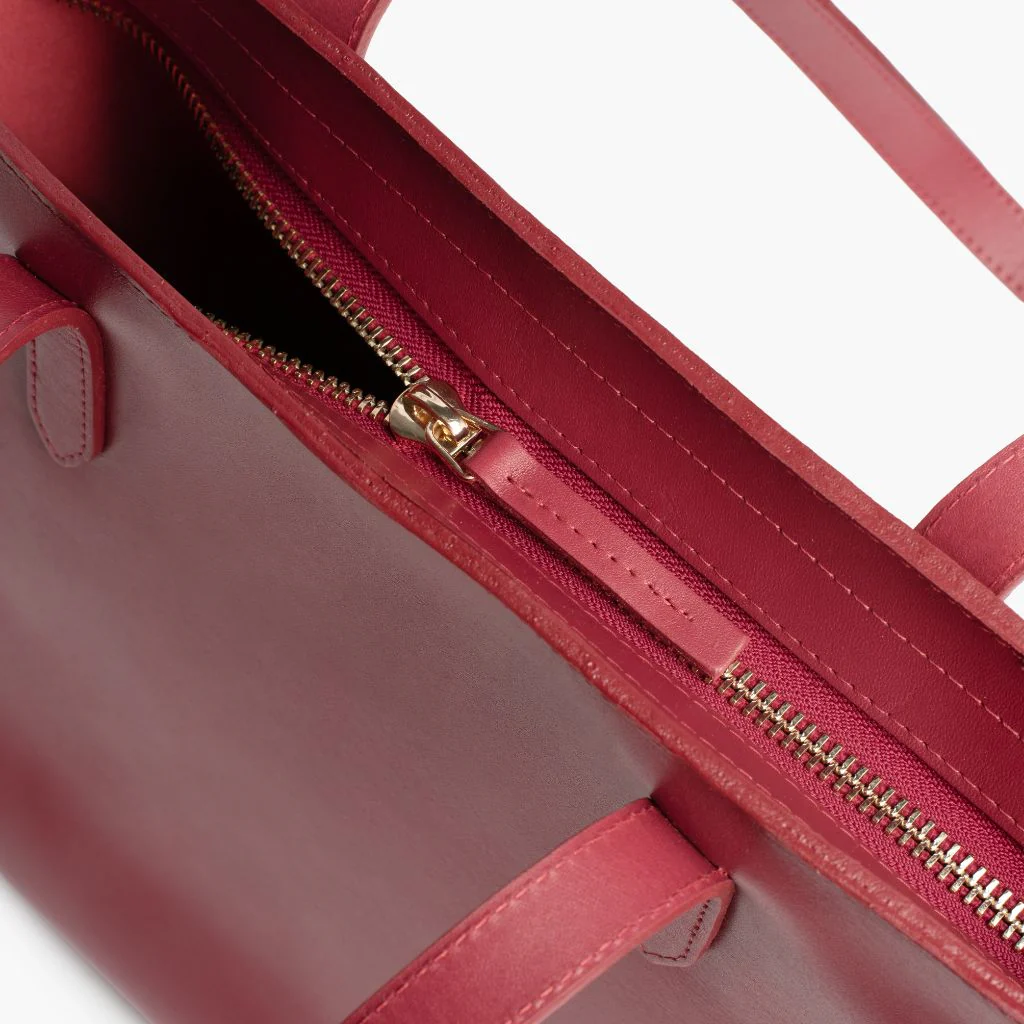 Everyday Tote | Red (M) (Zipper) - Image 5