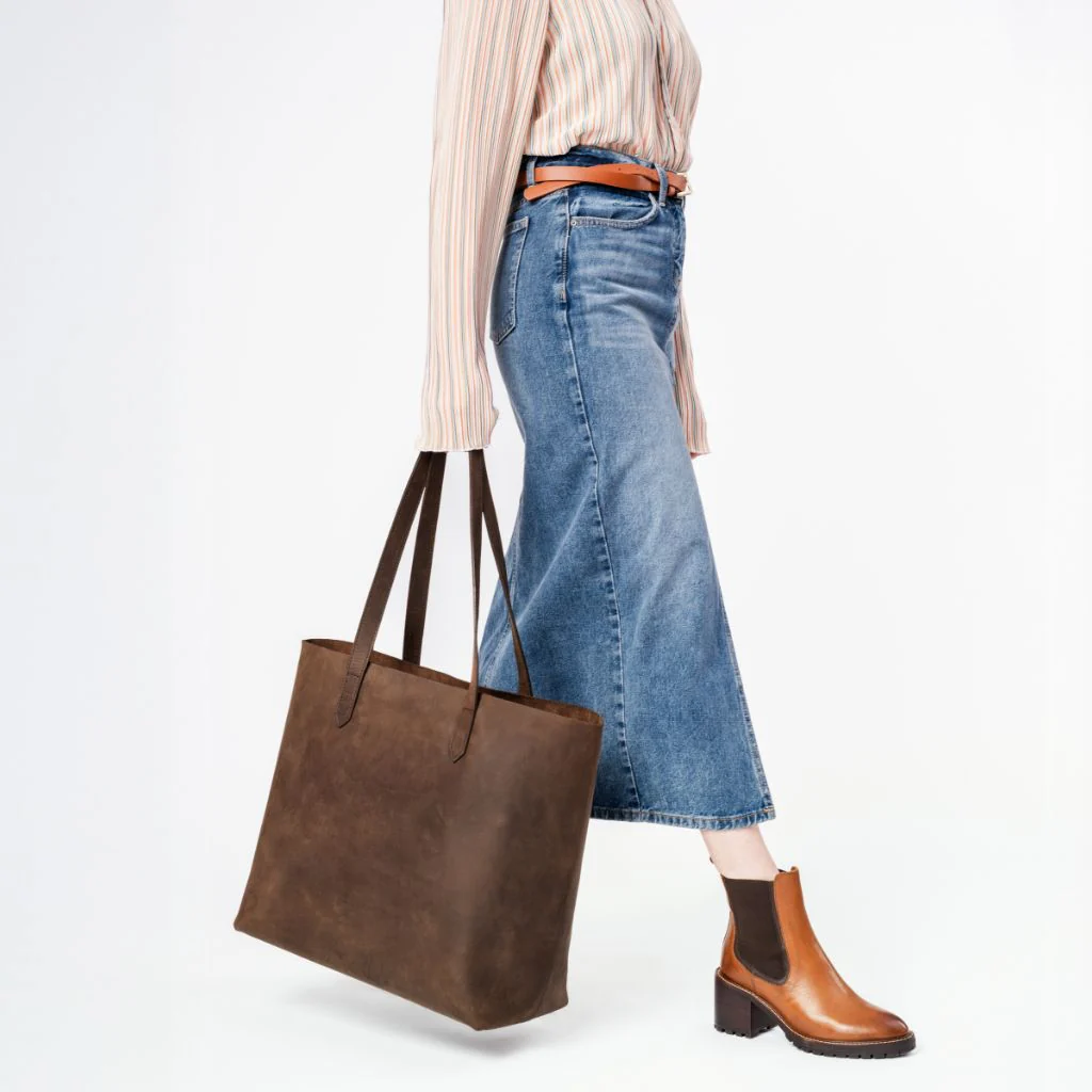 Everyday Tote | Vintage Tobacco (XL) - Image 8