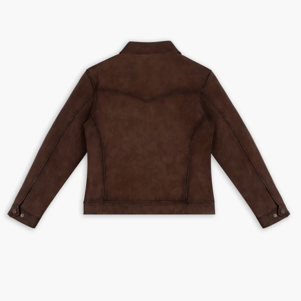 Suede Western Jacket | Brown - Image 6