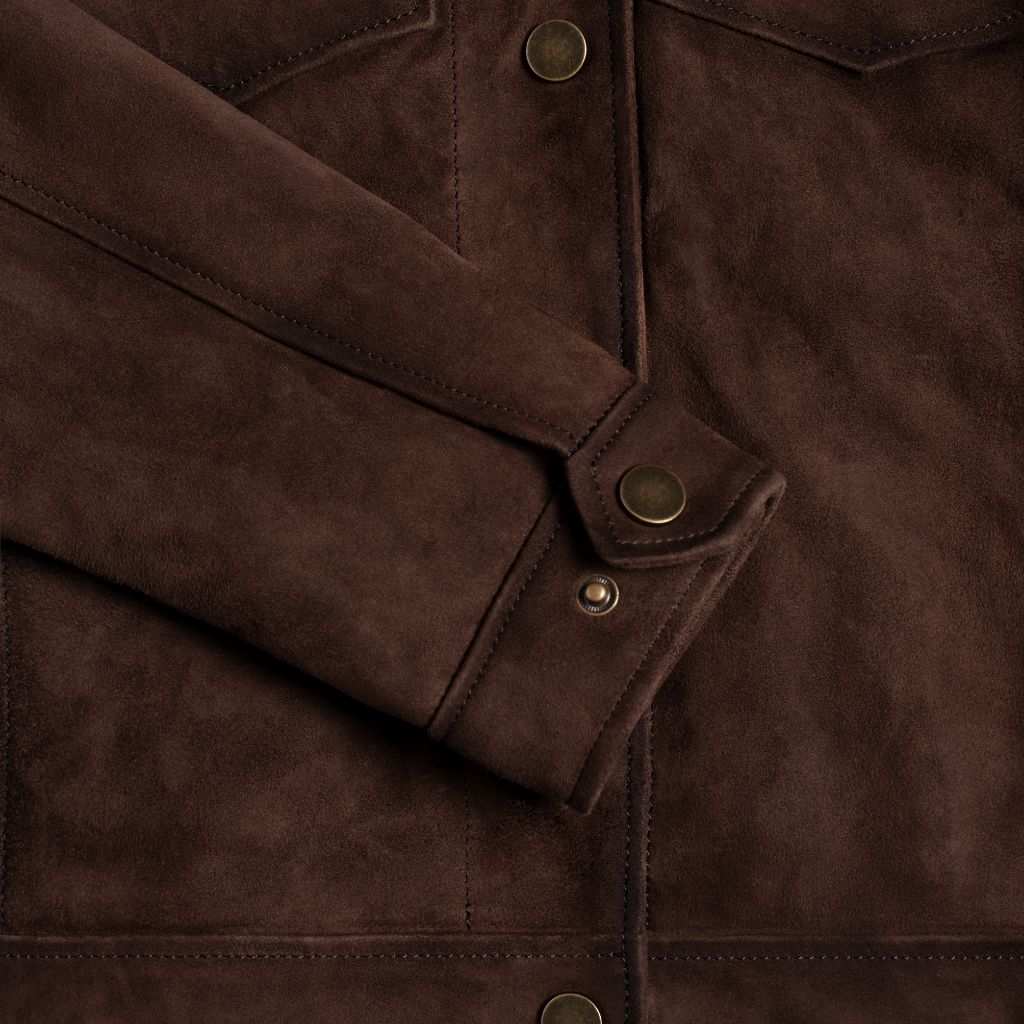 Suede Western Jacket | Brown - Image 8