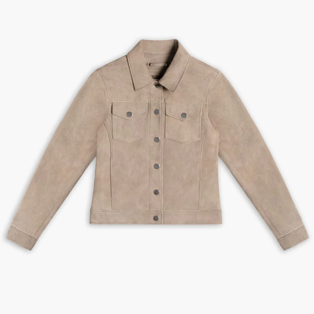 Suede Western Jacket | Taupe - Image 4