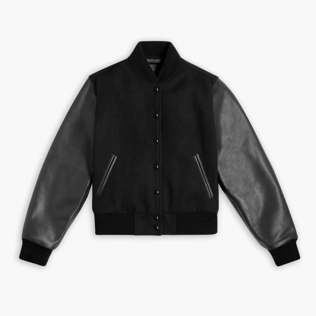 Varsity Jacket | Black - Image 4